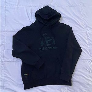 Adidas x Disney Black Goofy Hoodie SIZE M